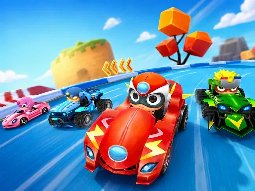 Robot Car Transform Race